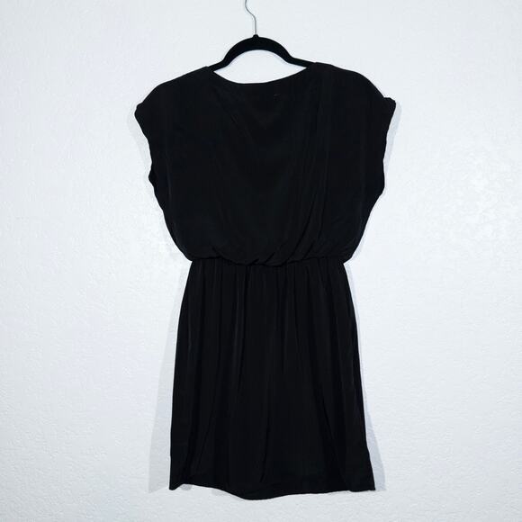Lush Black A-Line‎ Zip Front Dress Size Small - Picture 6 of 6
